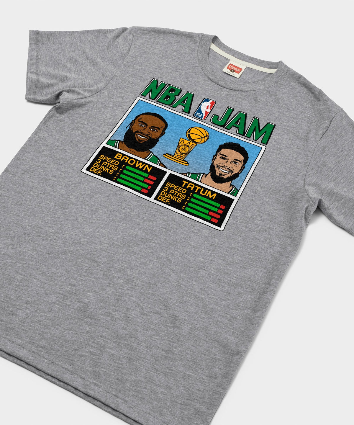 NBA Jam Celtics 2024 Champs Brown And Tatum Unisex