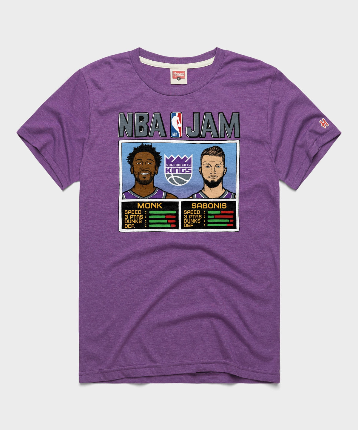 NBA Jam Kings Monk And Sabonis Unisex