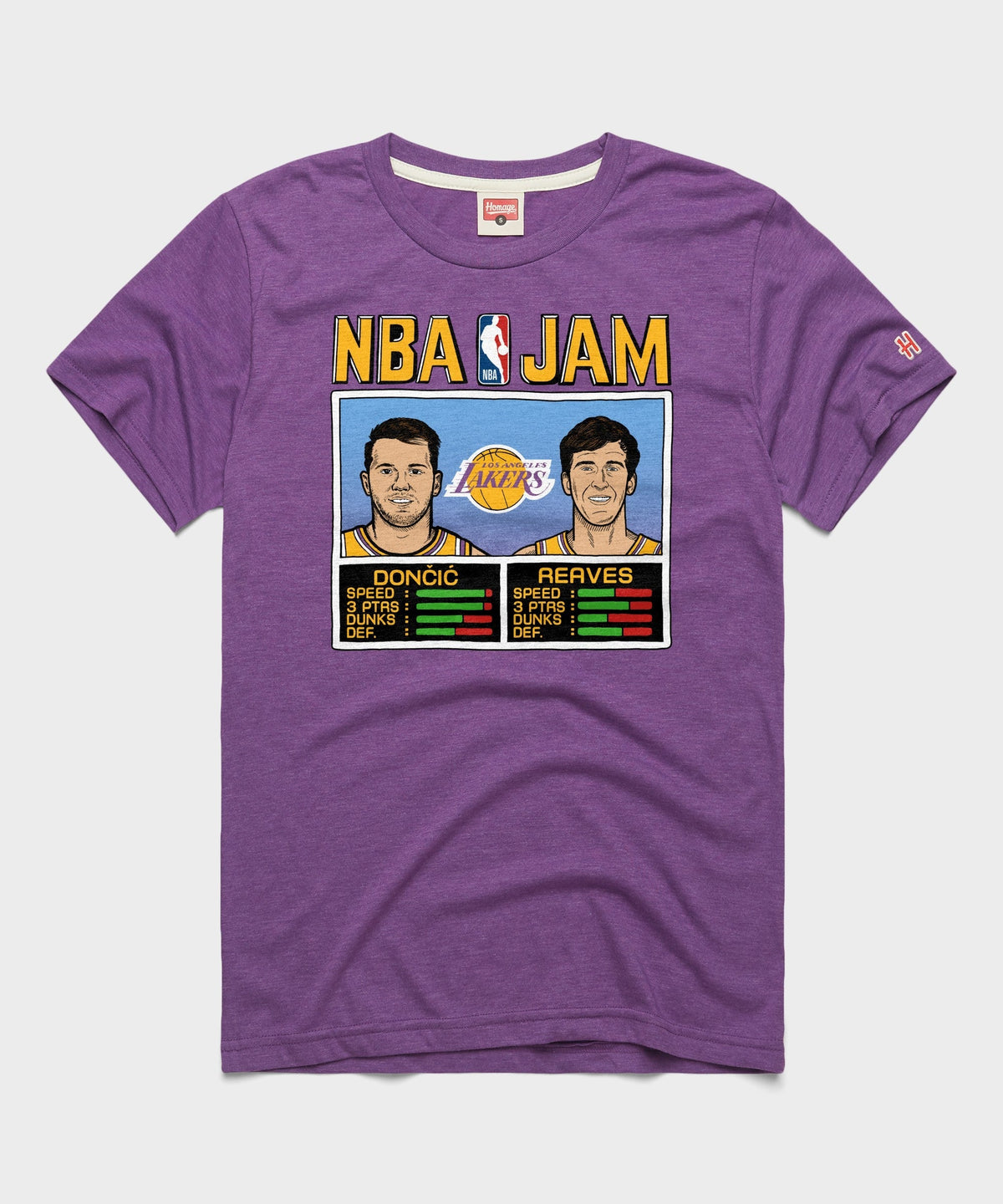 NBA Jam Lakers Doncic And Reaves Unisex