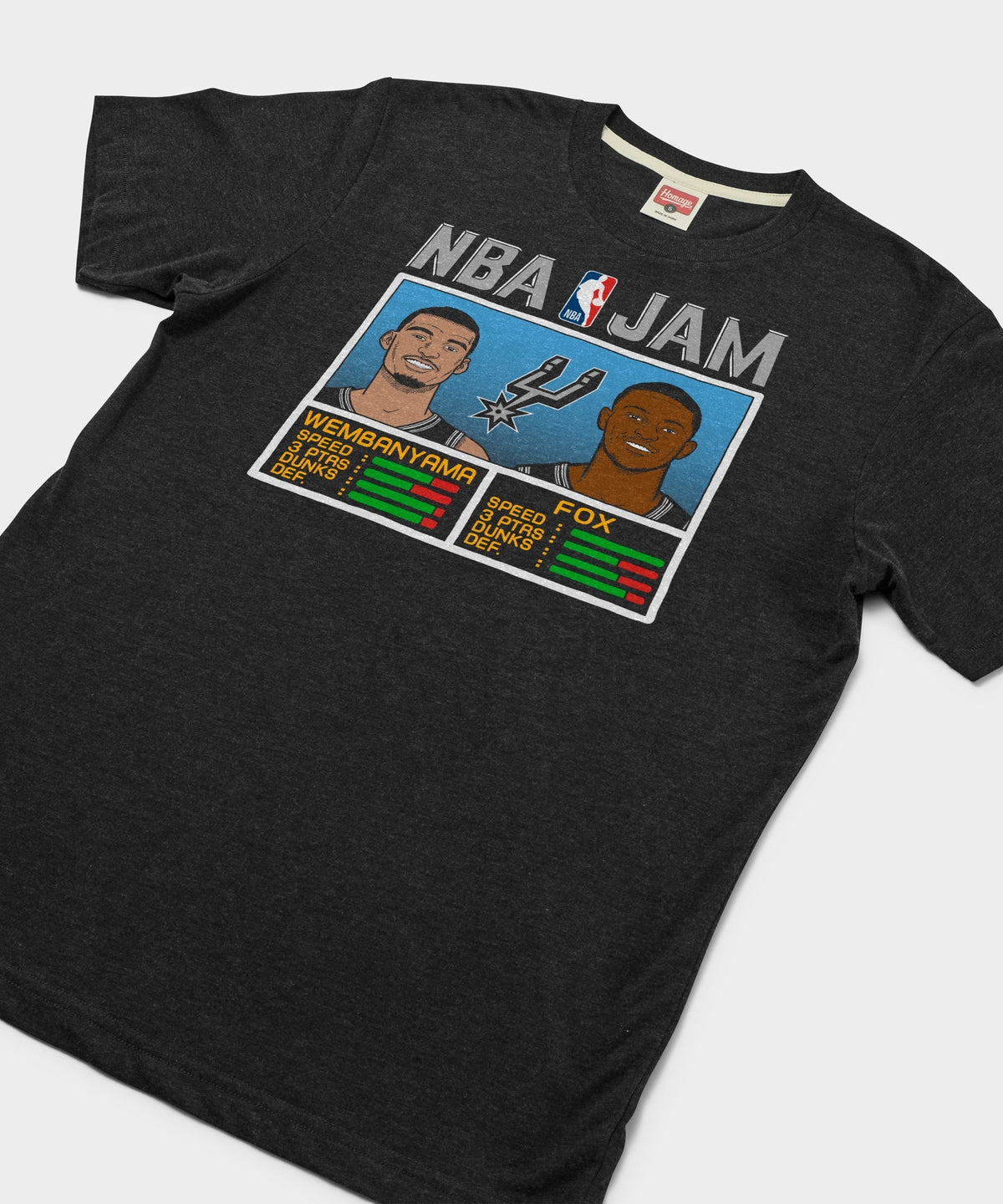 NBA Jam Spurs Wembanyama And Fox Unisex