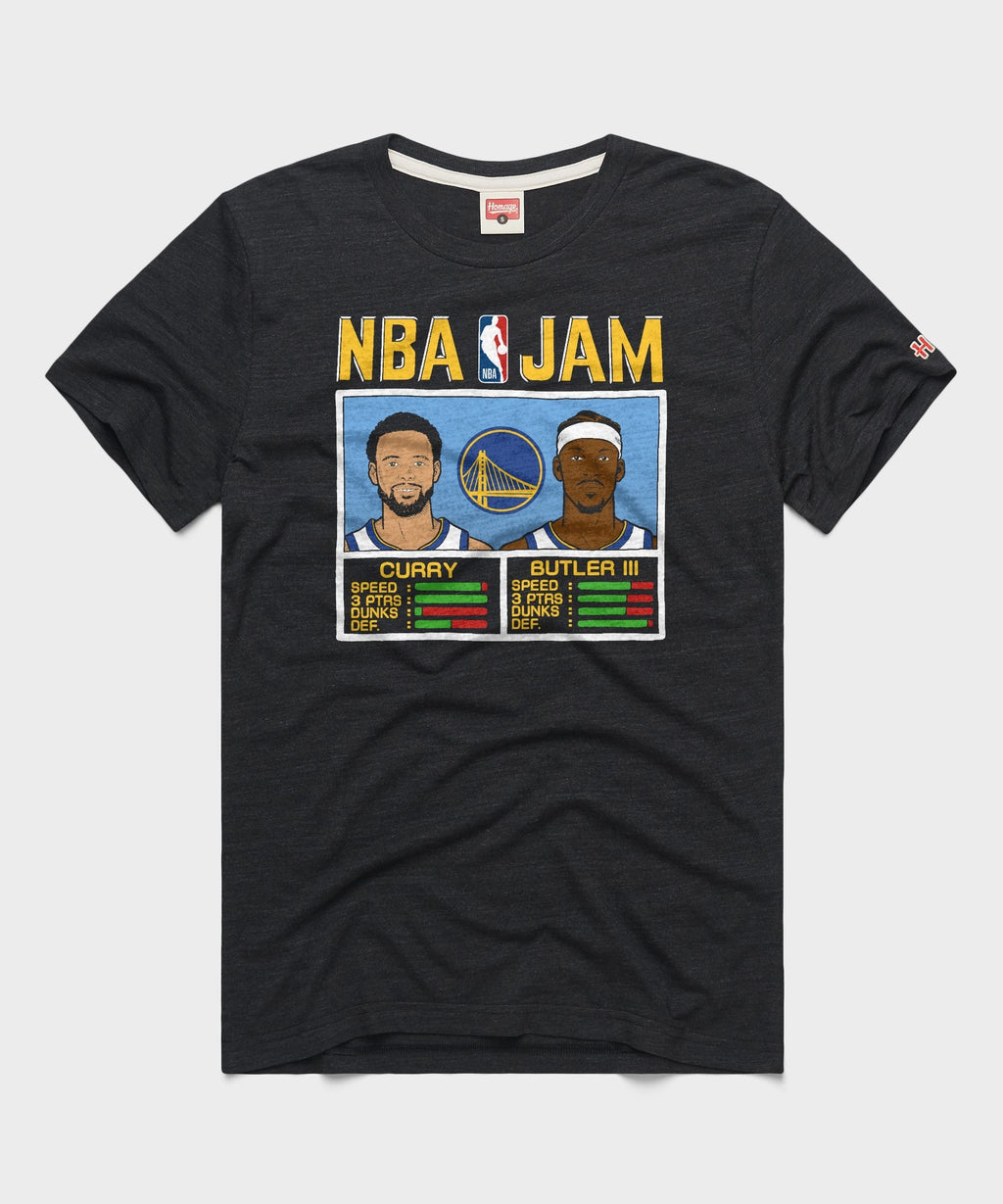 NBA Jam Warriors Curry And Butler III Unisex