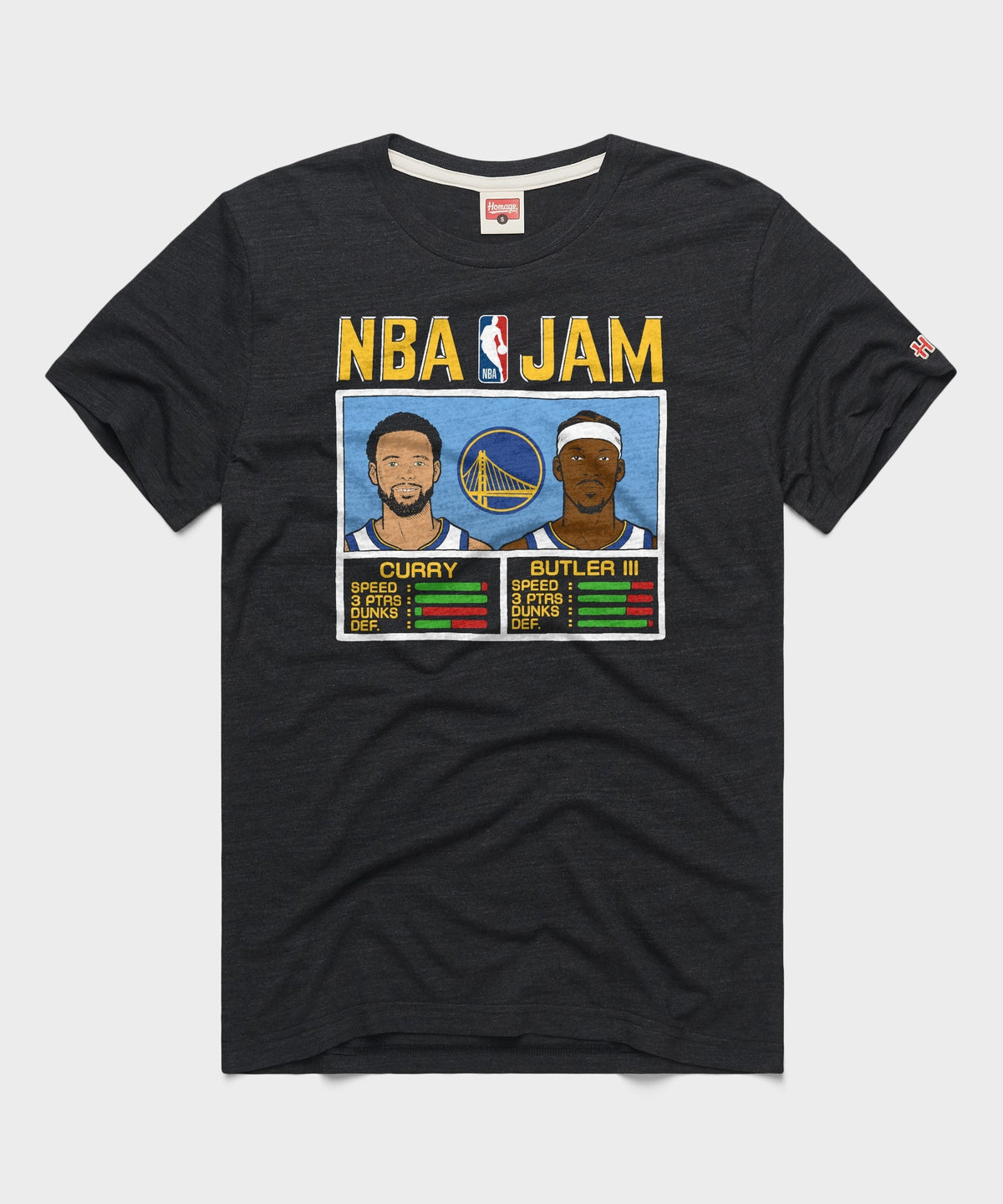 NBA Jam Warriors Curry And Butler III Unisex