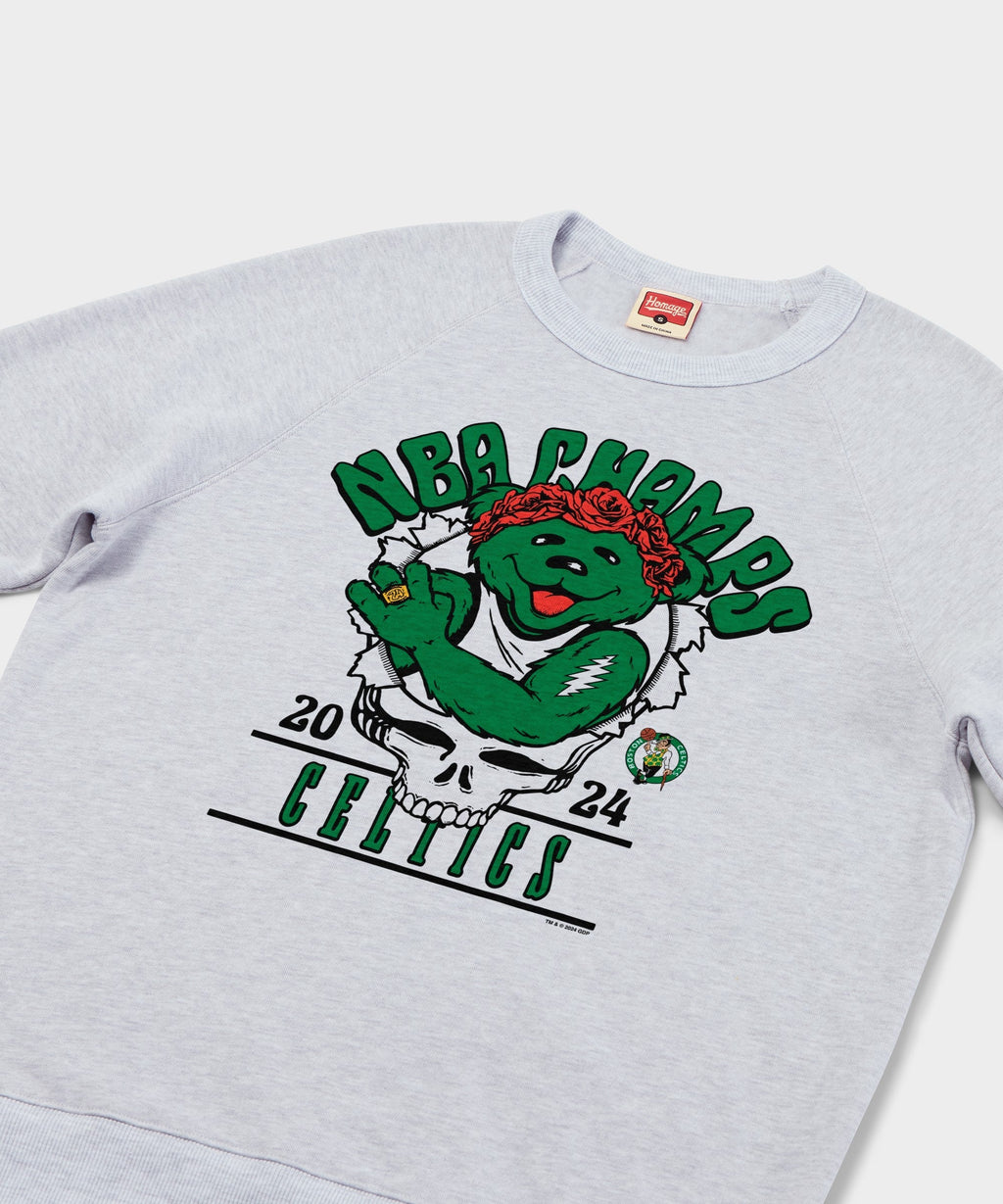 NBA x Grateful Dead 2024 Champs Celtics Crewneck Unisex