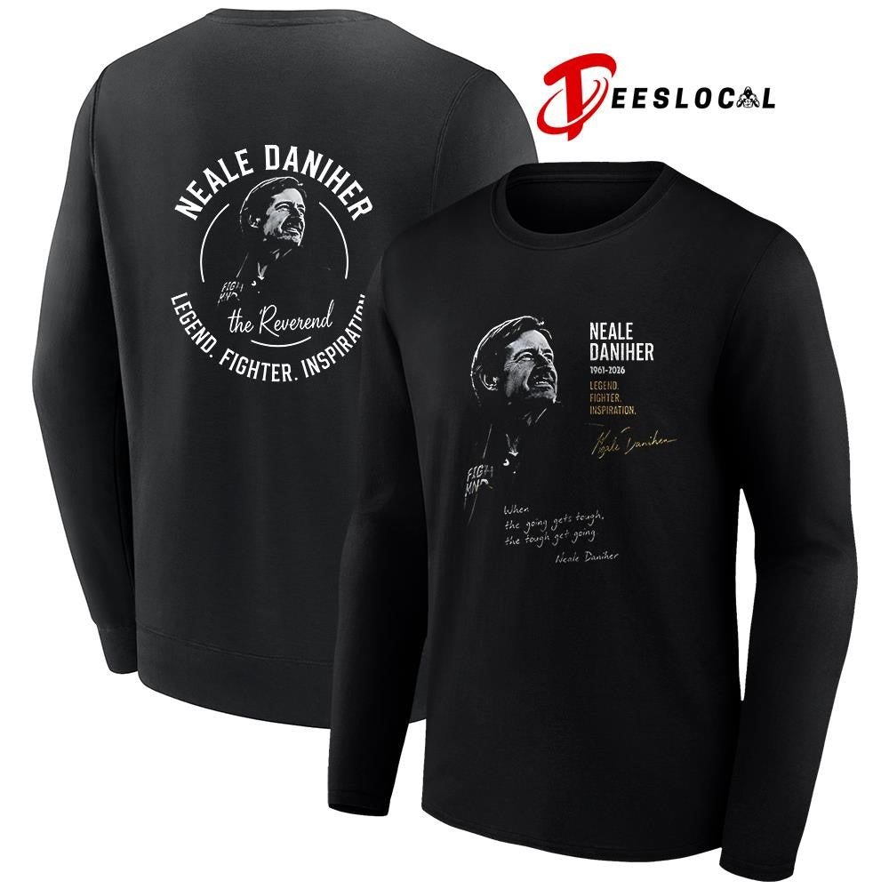Neale Daniher Ao legend fighter inspiration portrait signature shirt Unisex