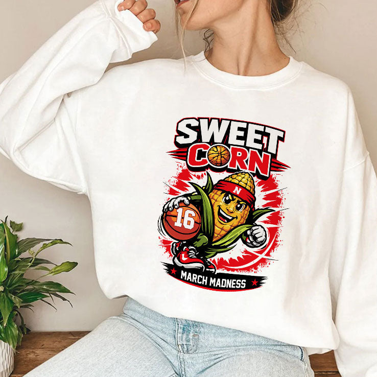 Nebraska Basketball Sweet Corn 16 March Madness Shirt Unisex