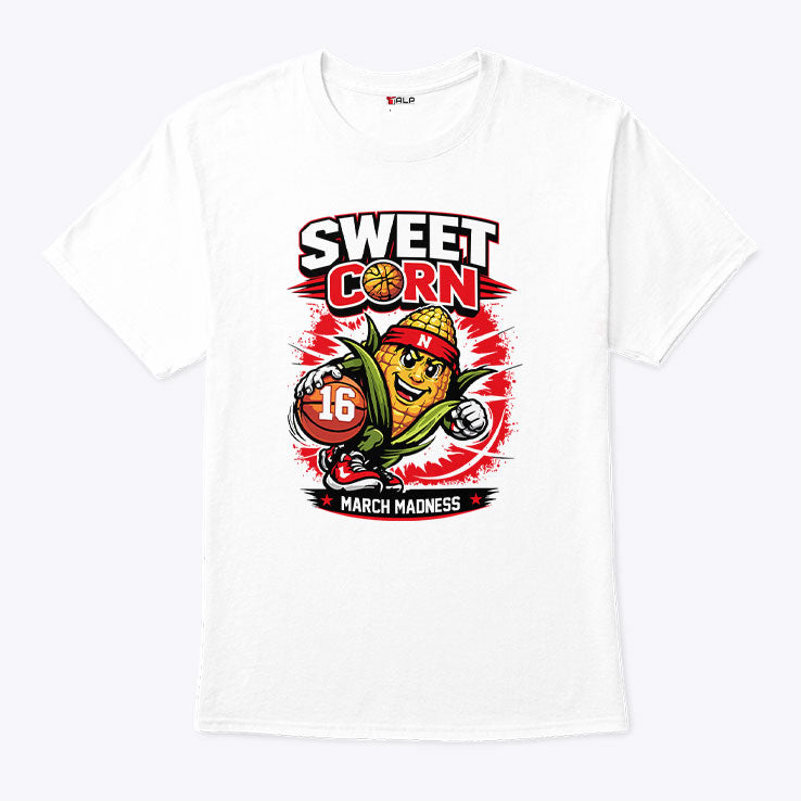 Nebraska Basketball Sweet Corn 16 March Madness Shirt Unisex
