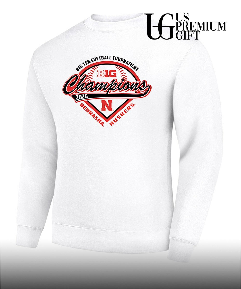 Nebraska Cornhuskers 2026 Big Ten Softball Tournament Champions Unisex