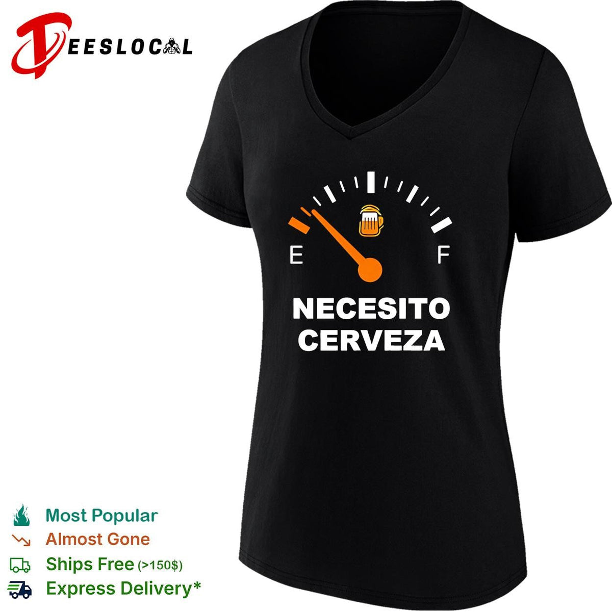 Necesito Cerveza I Need Mtn De shirt Unisex