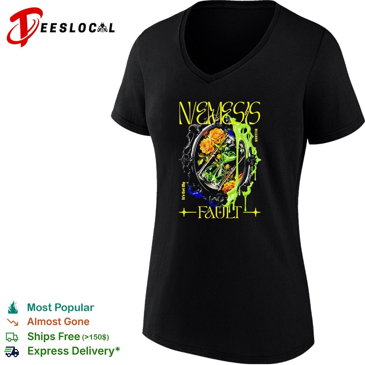 Nemesis Milgraam its not my fault shirt Unisex