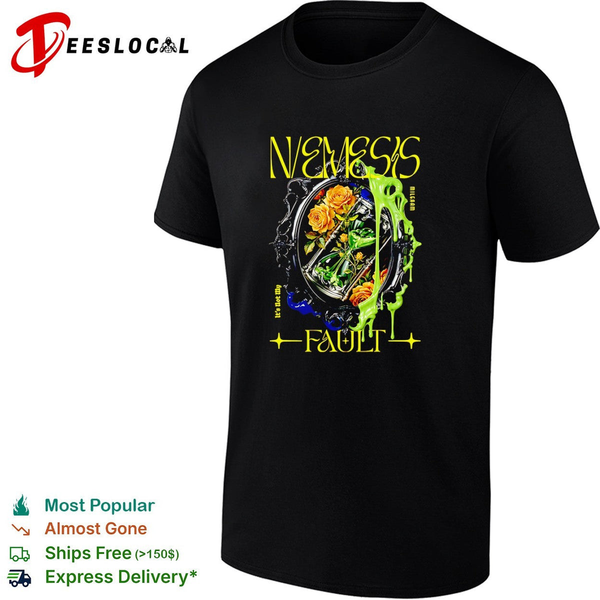 Nemesis Milgraam its not my fault shirt Unisex