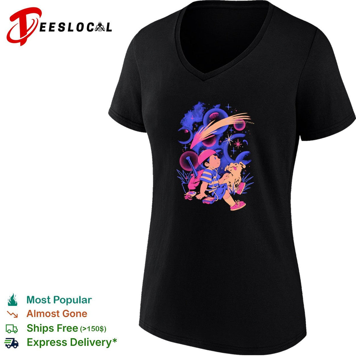 Ness and King from EarthBound shirt Unisex