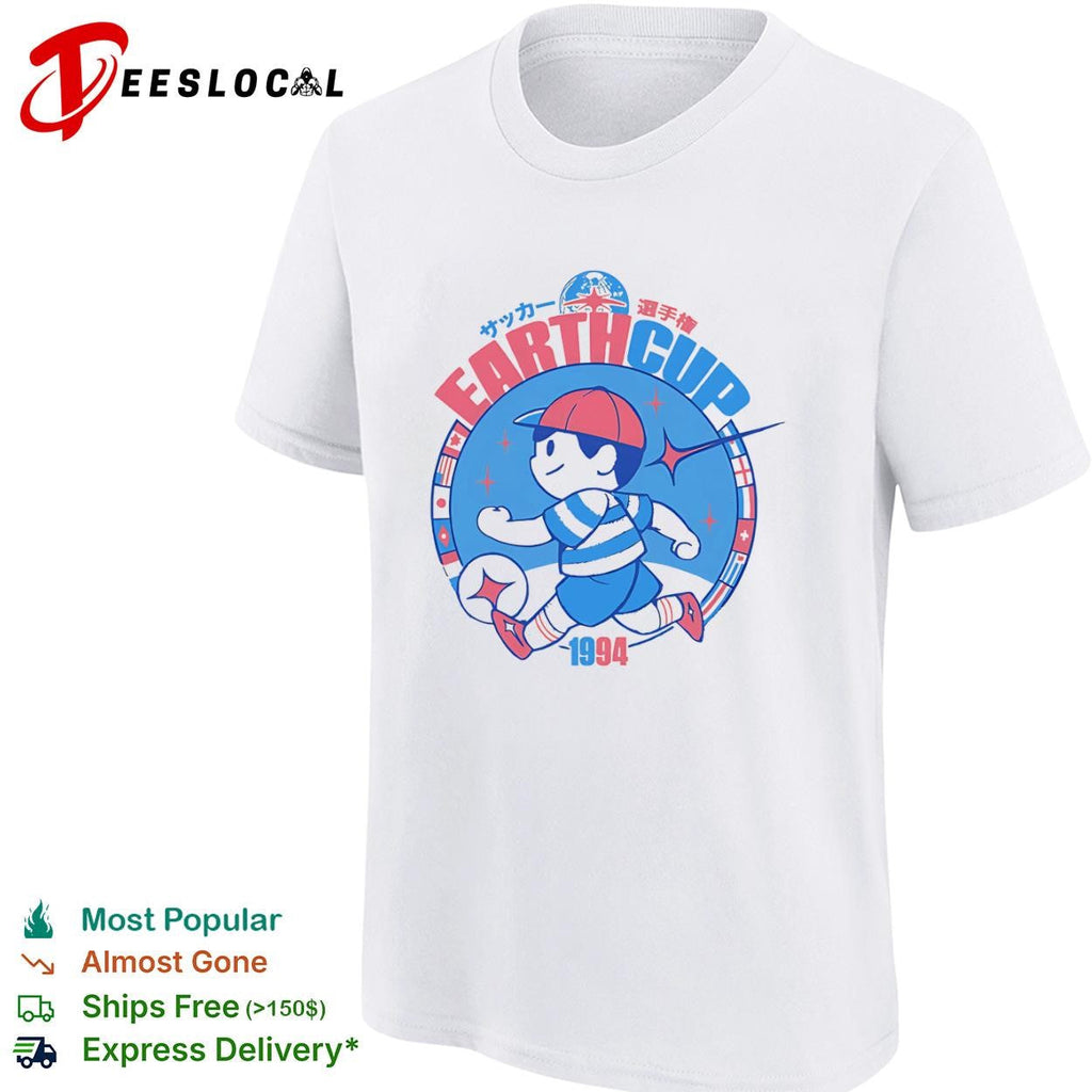 Ness from EarthBound Earth Cup Soccer shirt Unisex