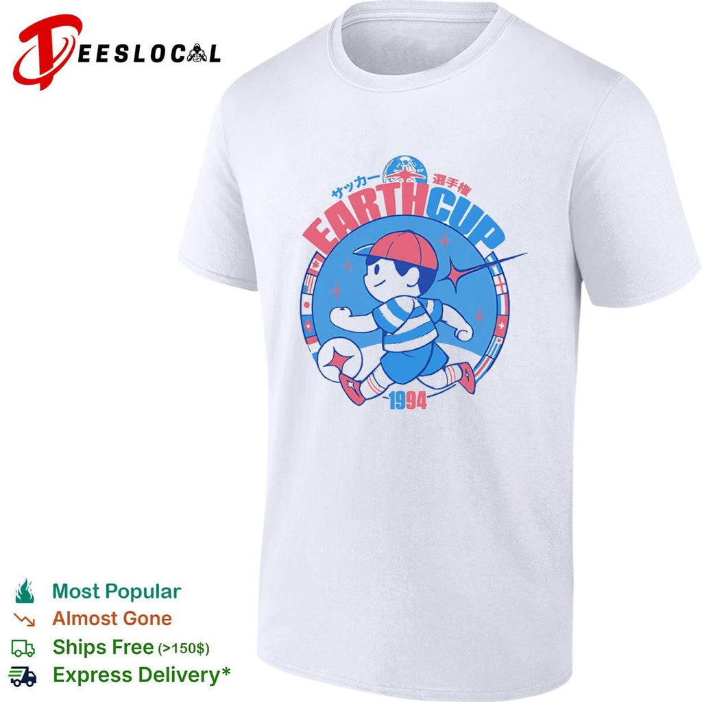 Ness from EarthBound Earth Cup Soccer shirt Unisex