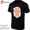 Never again will we have to wonder how the German people silhouette graphic shirt Unisex