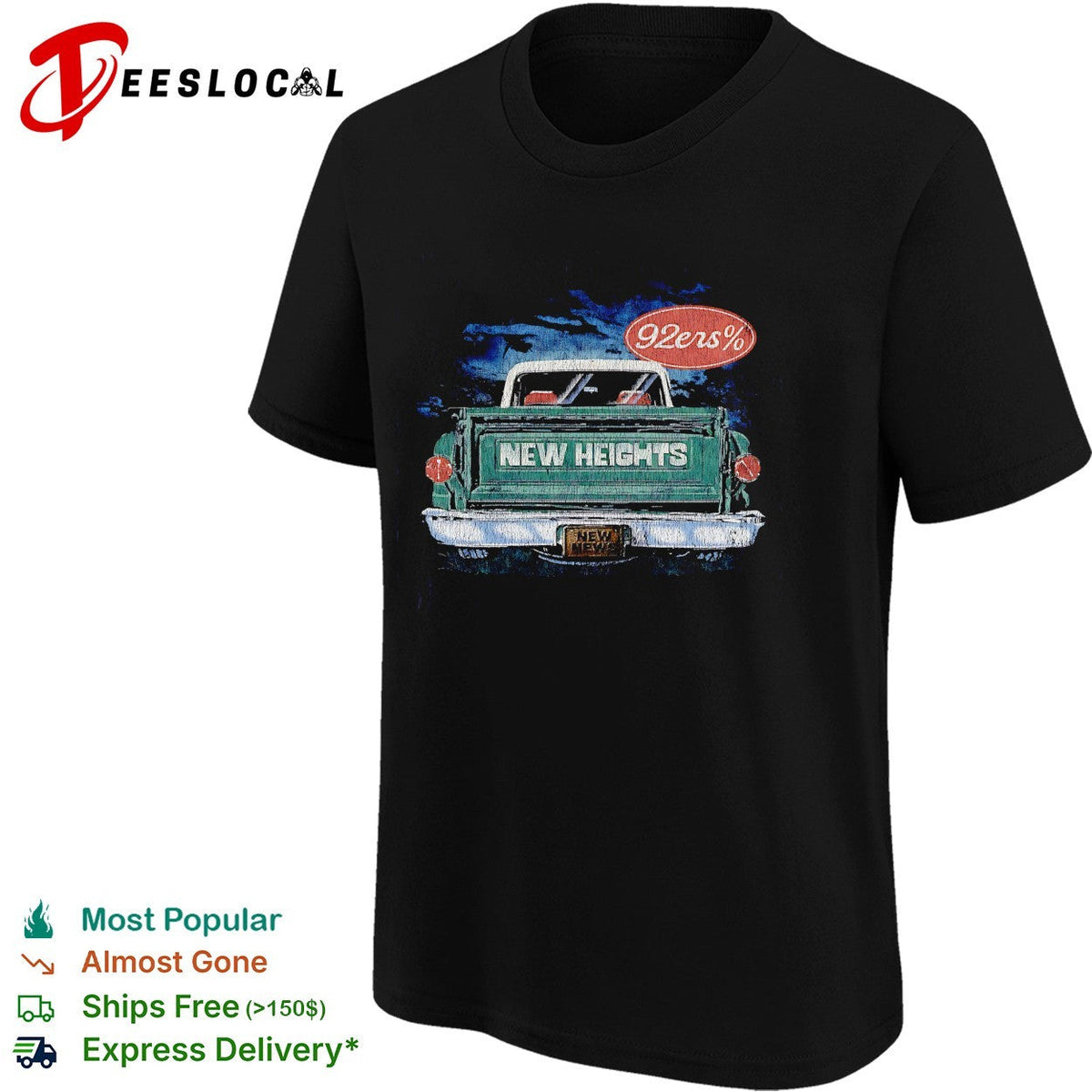 New Heights 92ers truck shirt Unisex