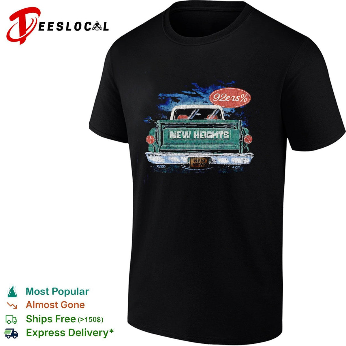 New Heights 92ers truck shirt Unisex