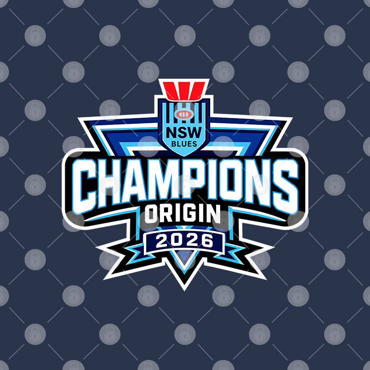 New South Wales Blues 2026 State Of Origin Champions Shirt Unisex