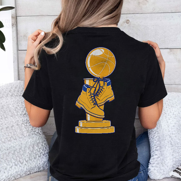 New York Basketball 2026 Championship Trophy And Boots T Shirt Unisex
