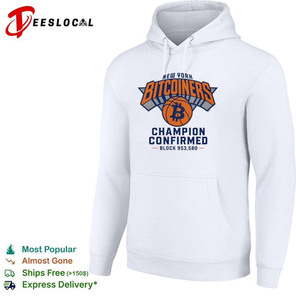 New York Bitcoiners Champion Confirmed Block 953580 shirt Unisex