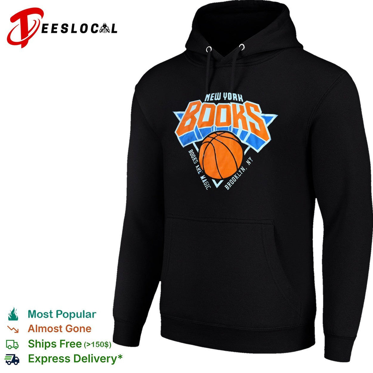 New York Books Brooklyn NY Books are Magic Basketball shirt Unisex