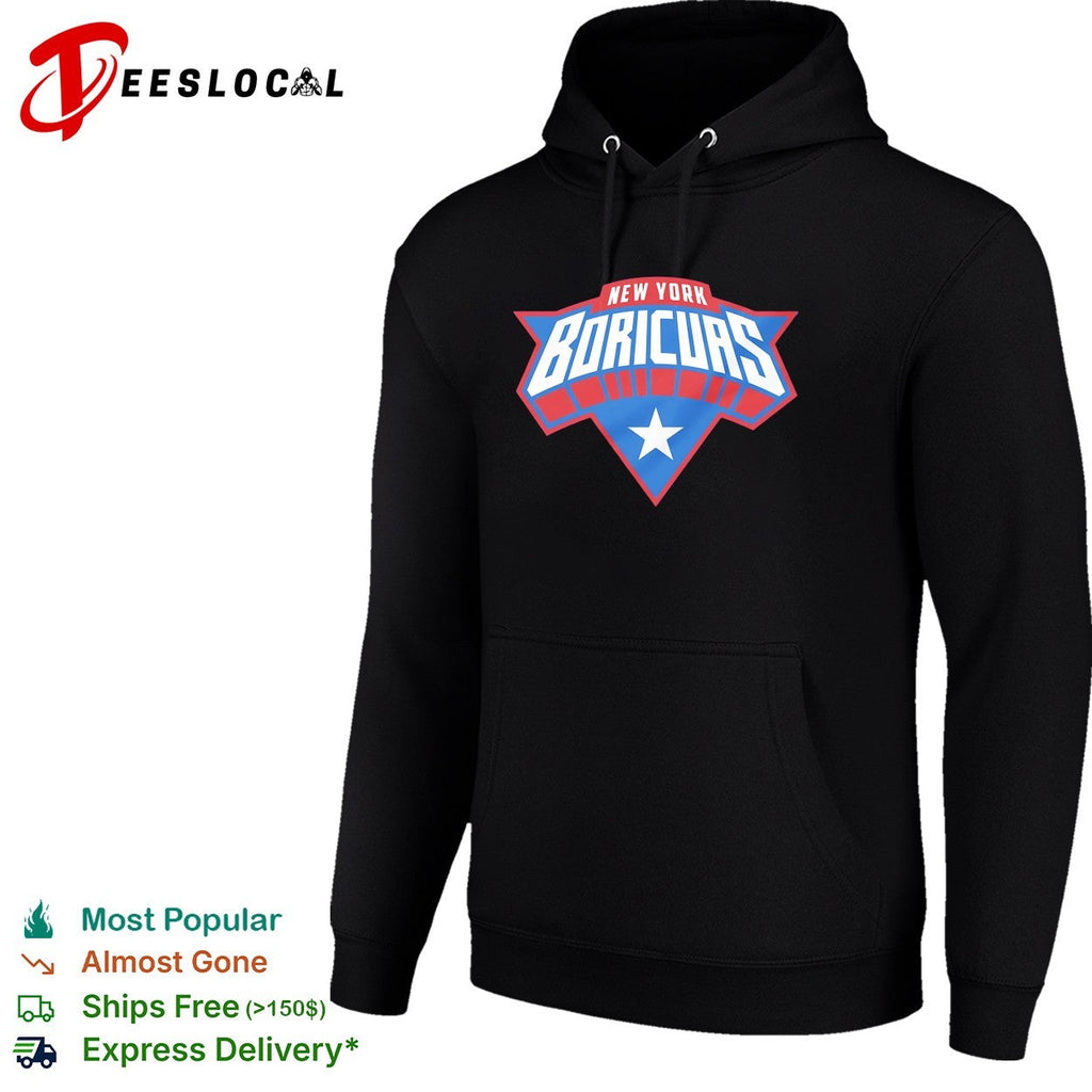 New York Boricuas Puerto Rico star diamond logo bold fan art shirt Unisex