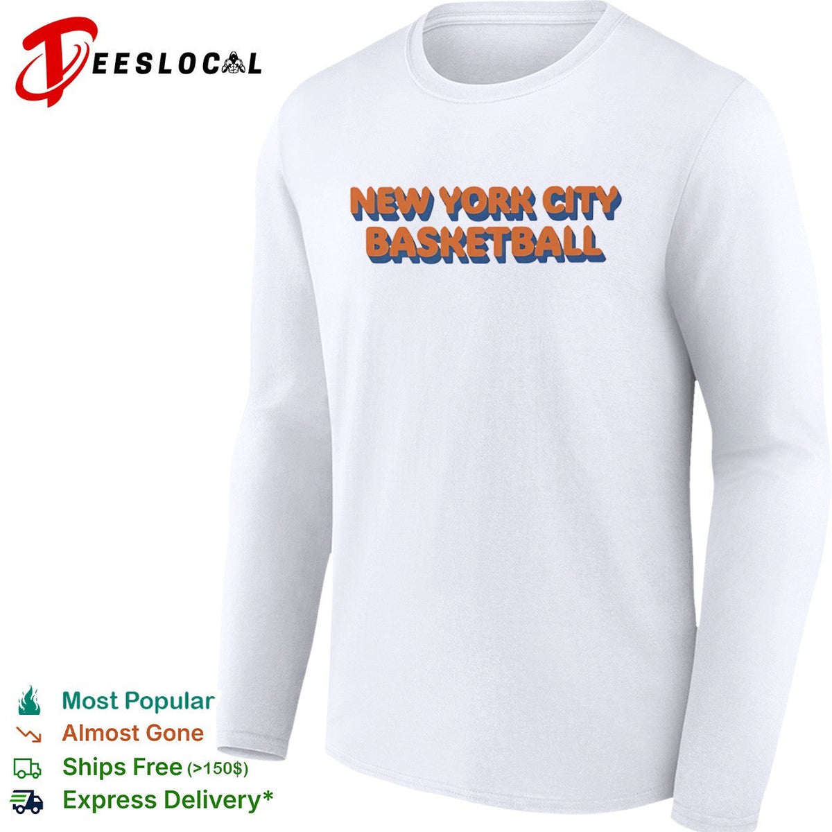 New York City Basketball shirt Unisex