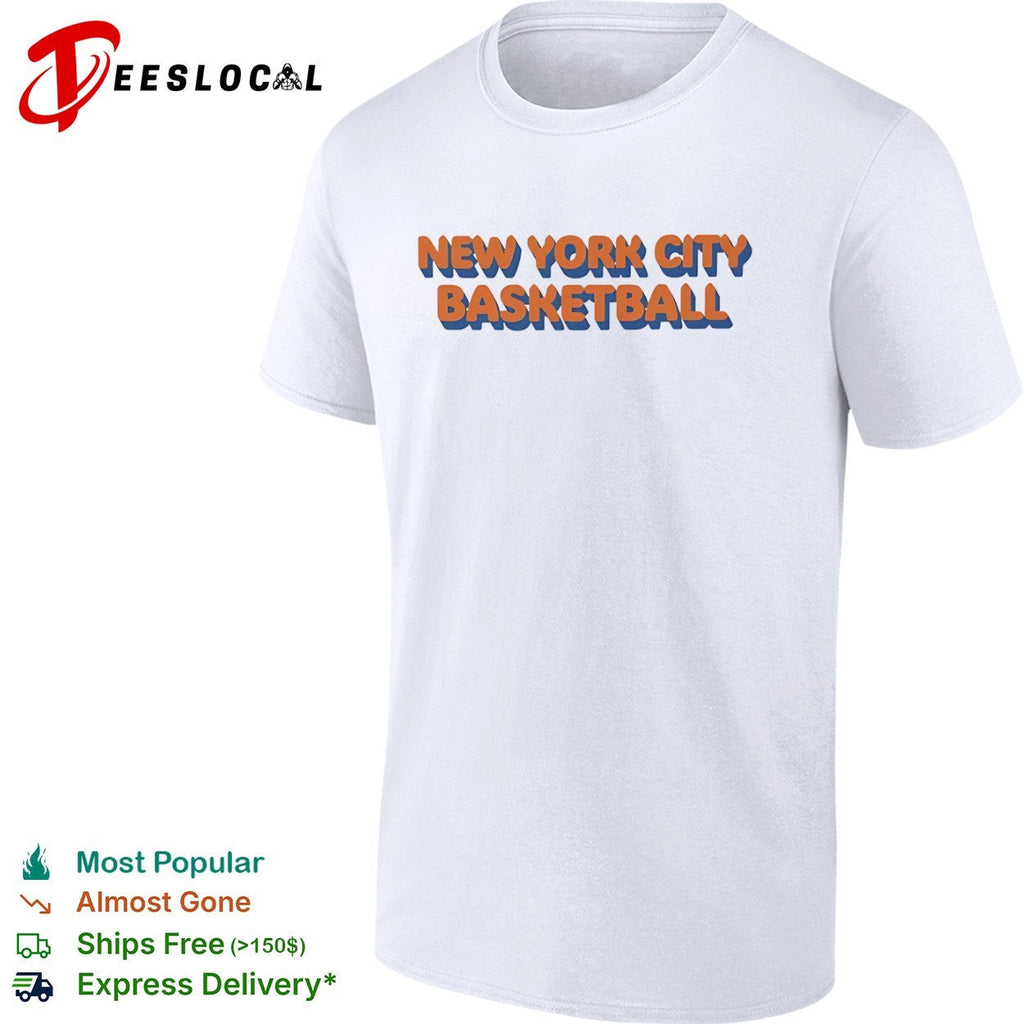 New York City Basketball shirt Unisex