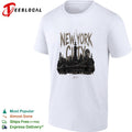 New York City Built From Pressure Sbreezy Skyline Manhattan Empire State shirt Unisex