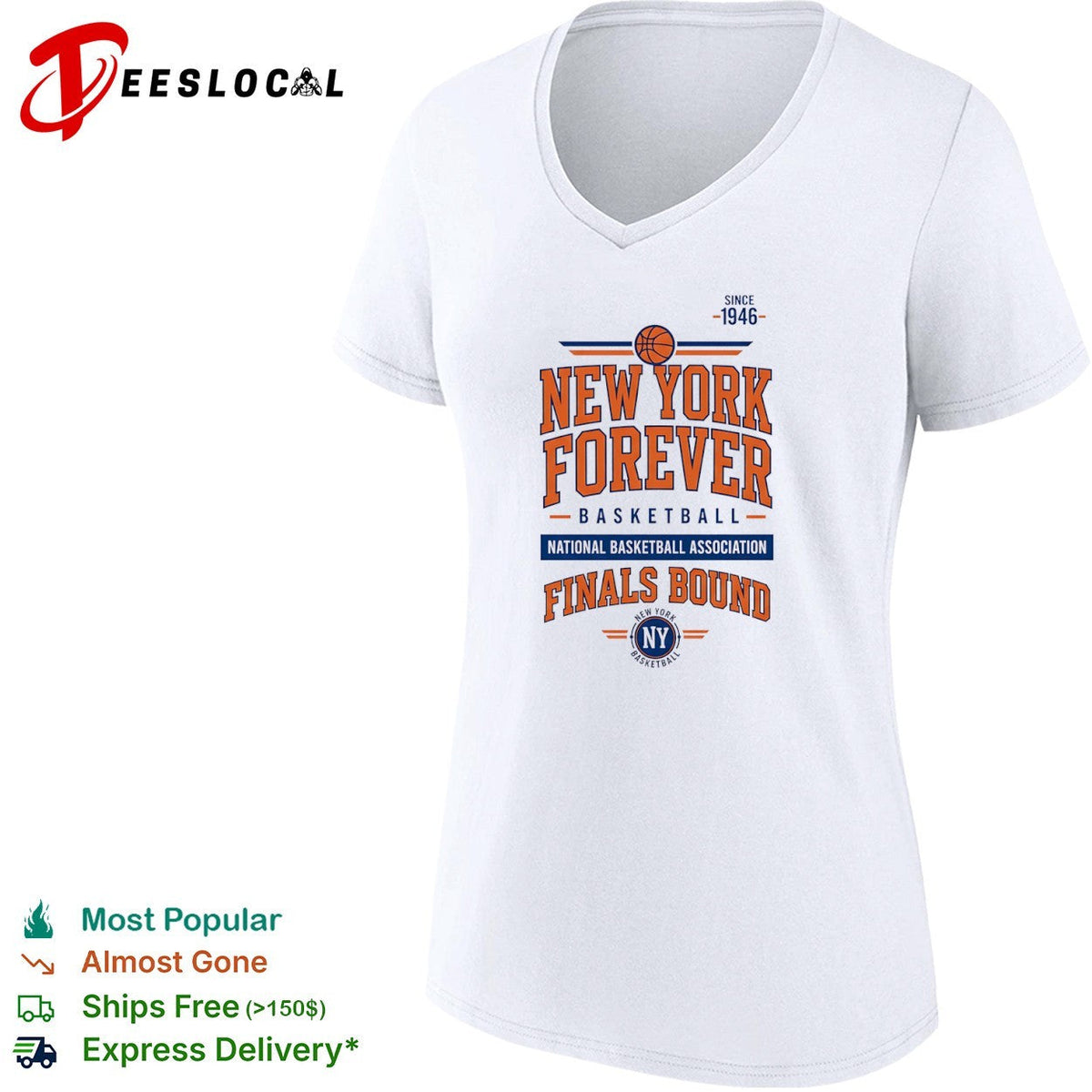 New York Forever Basketball National Basketball Finals Bound NY shirt Unisex