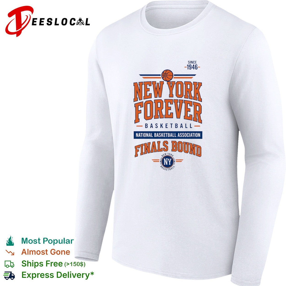 New York Forever Basketball National Basketball Finals Bound NY shirt Unisex