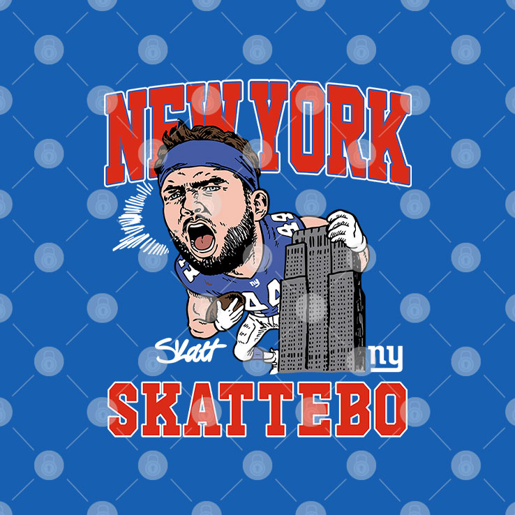 New York Giants Cam Skattebo T Shirt Unisex