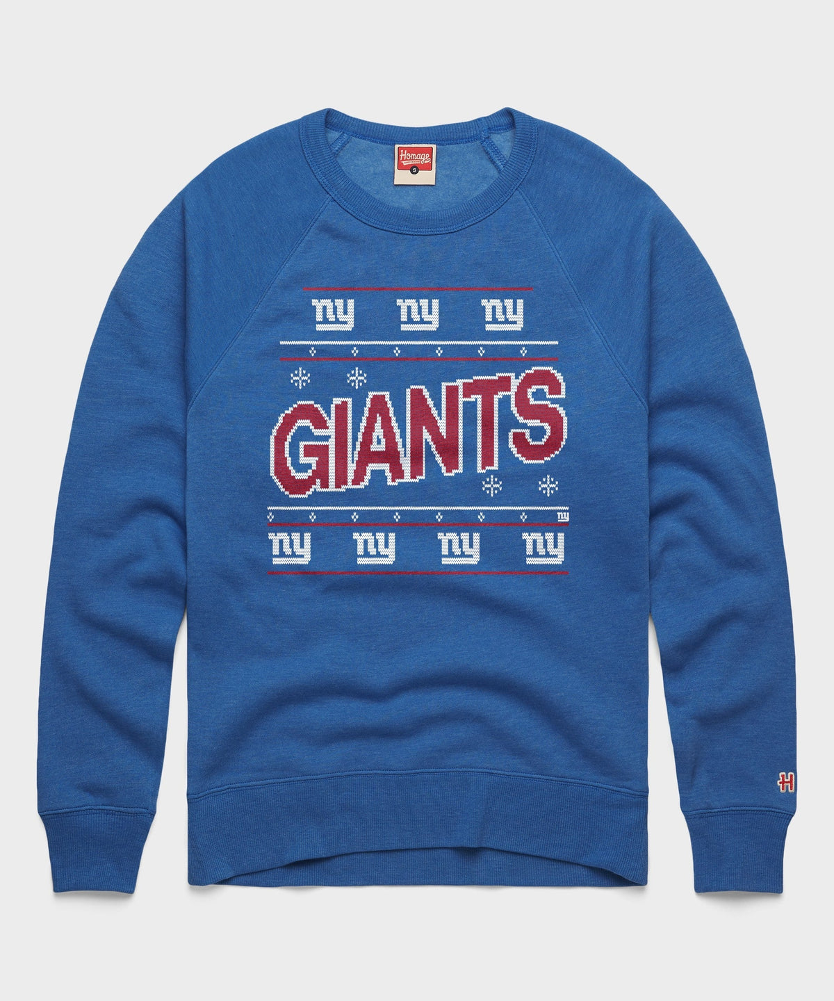New York Giants Holiday Crewneck Unisex