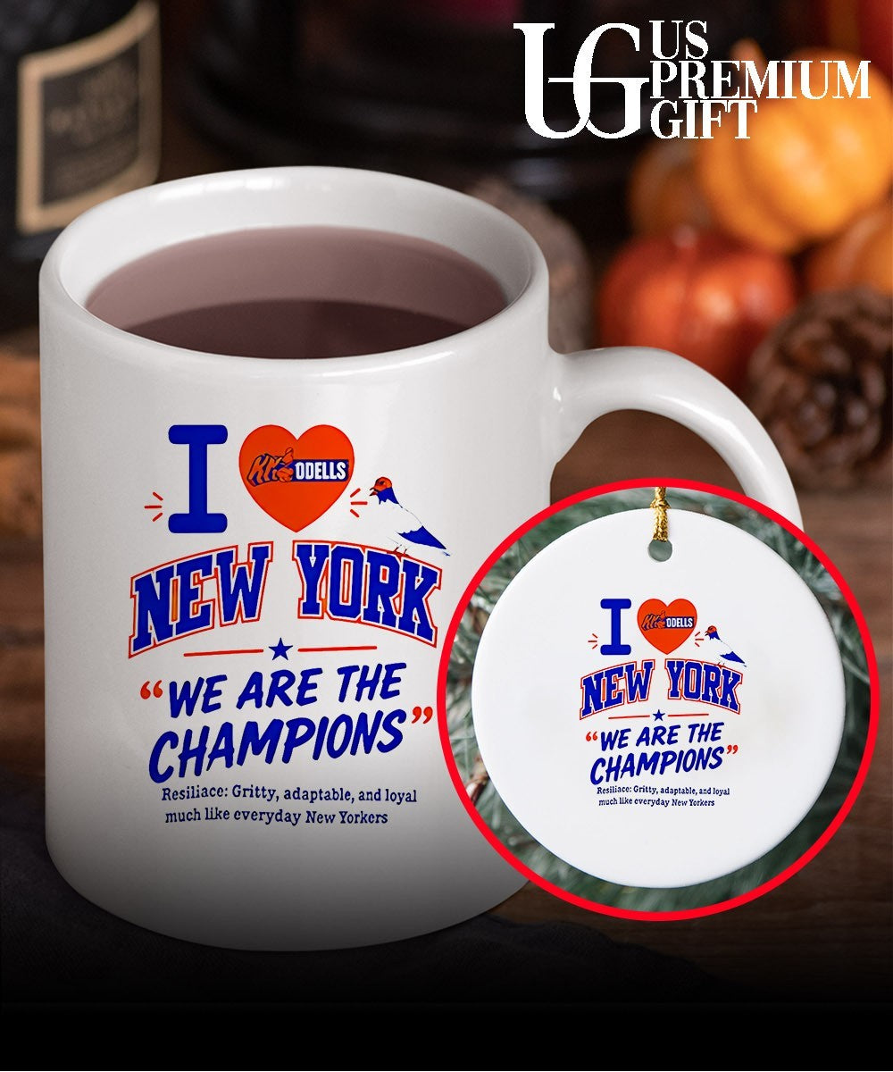 New York I Love New York We Are The Champions Resiliace Gritty shirt Unisex