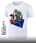 New York Liberty Alien basketball slam dunk shirt Unisex