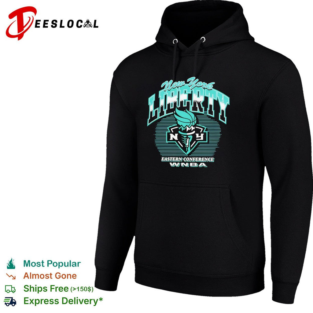 New York Liberty Eastern Conference WNBA torch and basketball logo shirt Unisex
