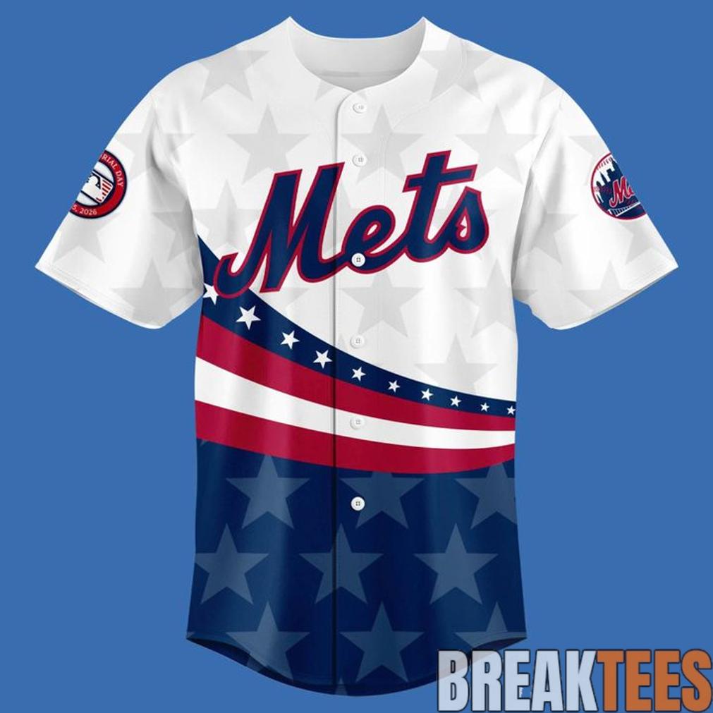 New York Mets 2026 Memorial Day Jersey Unisex