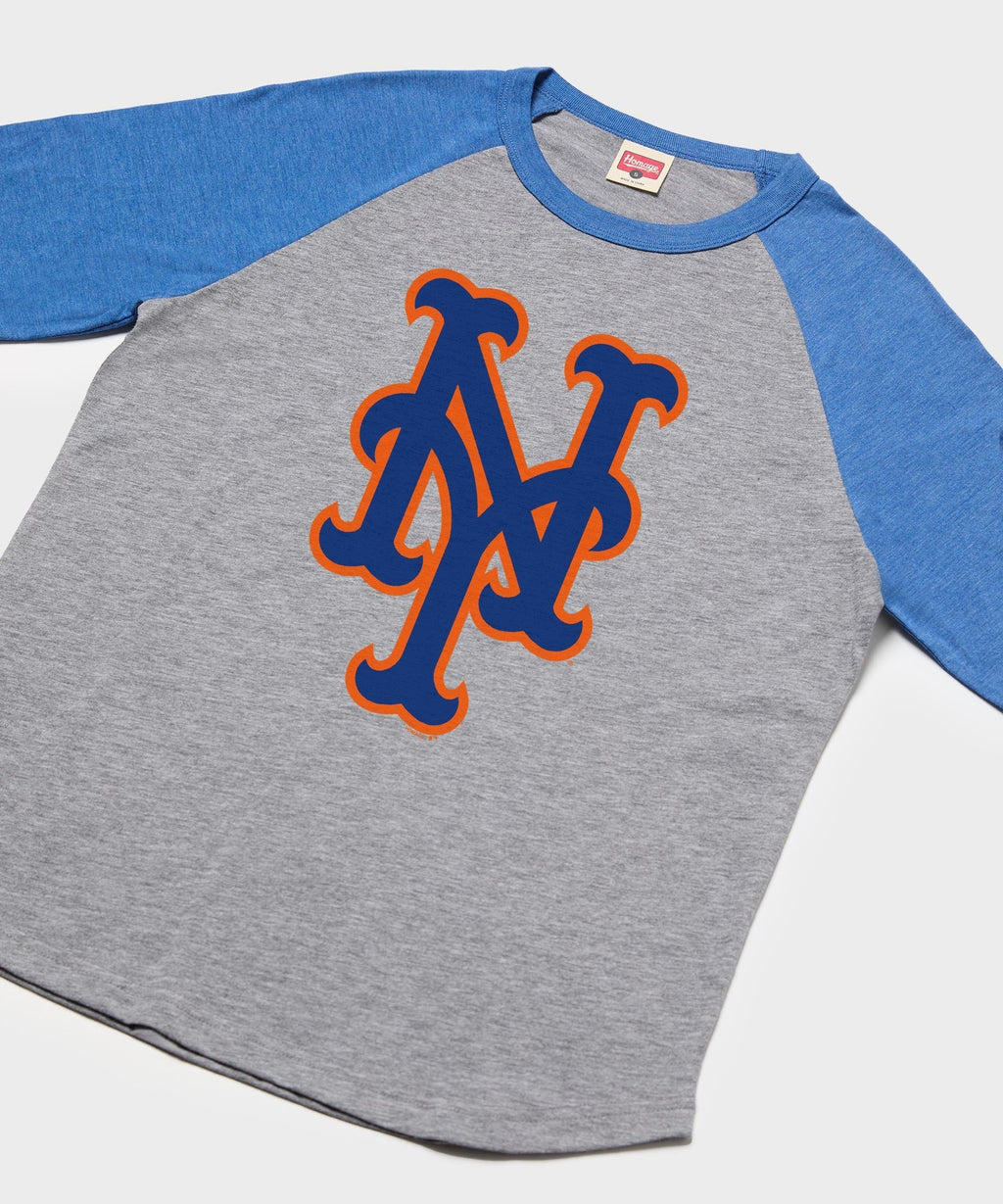 New York Mets Cap Logo '13 Raglan Unisex