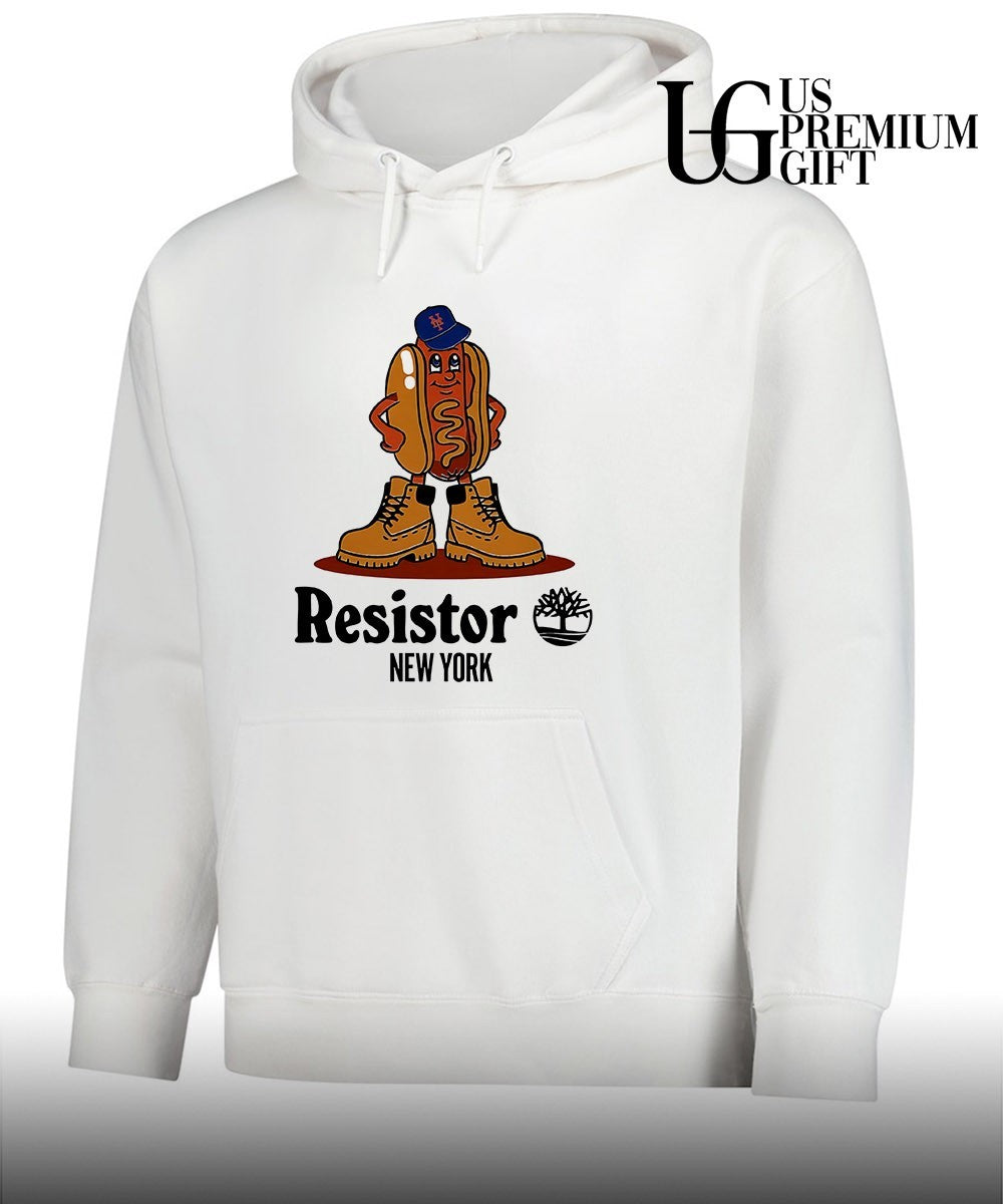 New York Mets Hot Dog Timberland Resistor New York shirt Unisex