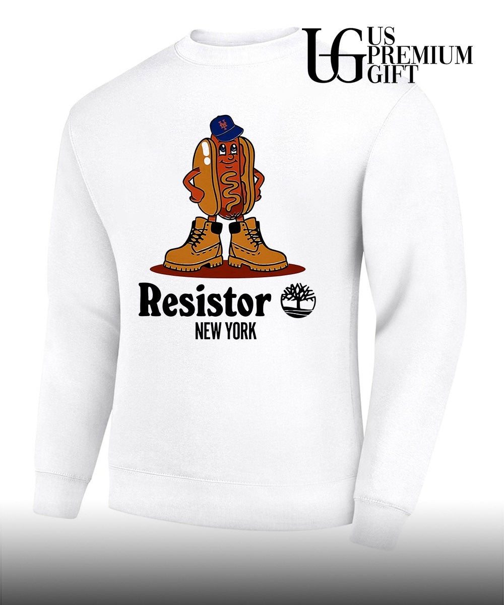 New York Mets Hot Dog Timberland Resistor New York shirt Unisex