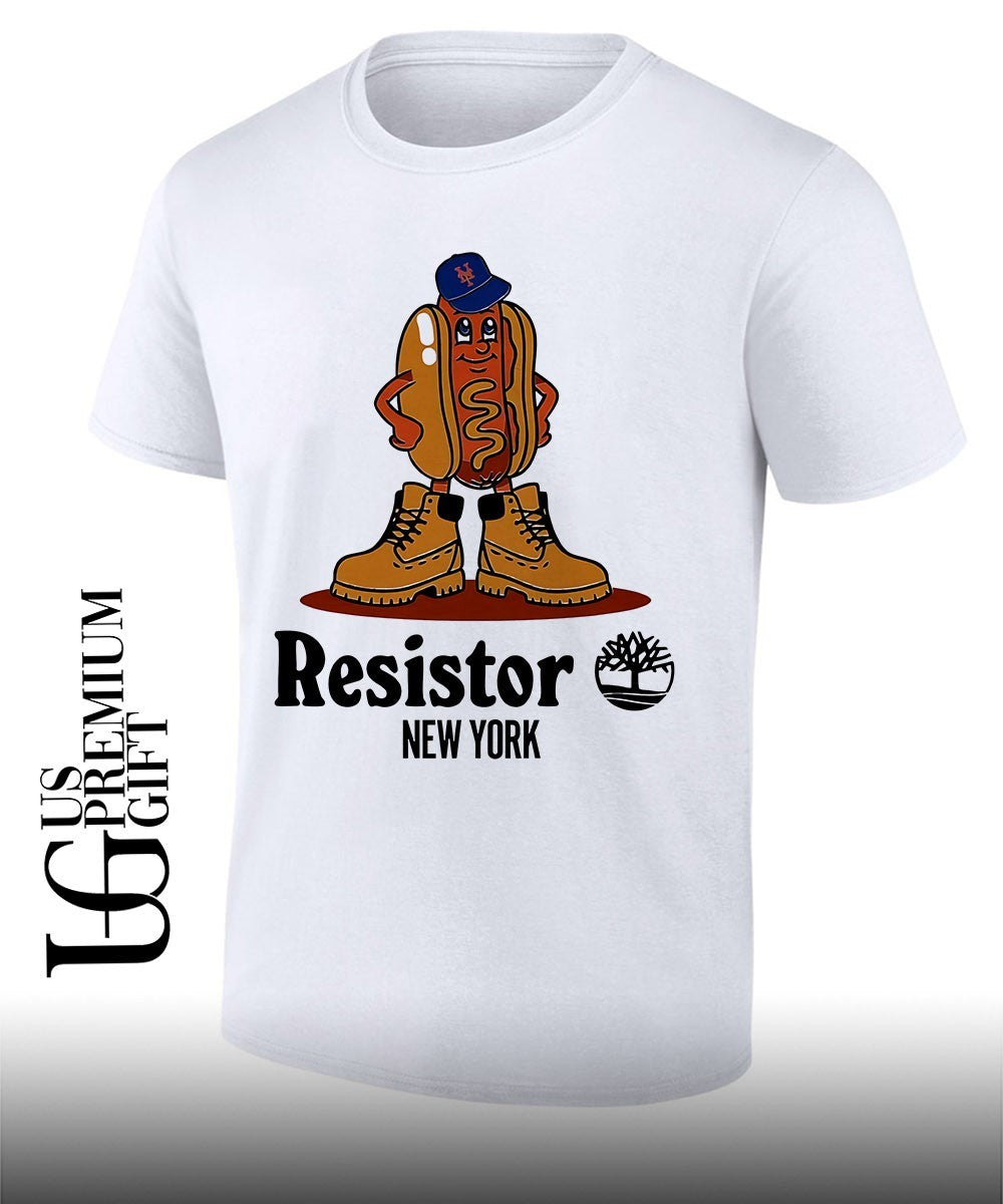 New York Mets Hot Dog Timberland Resistor New York shirt Unisex