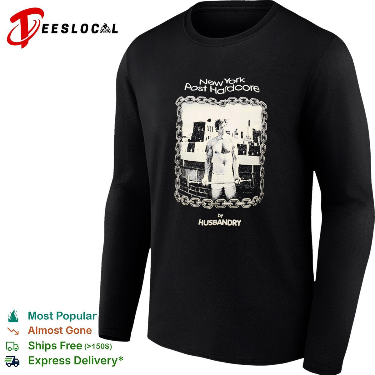 New York Post Hardcore by Husbandry shirt Unisex