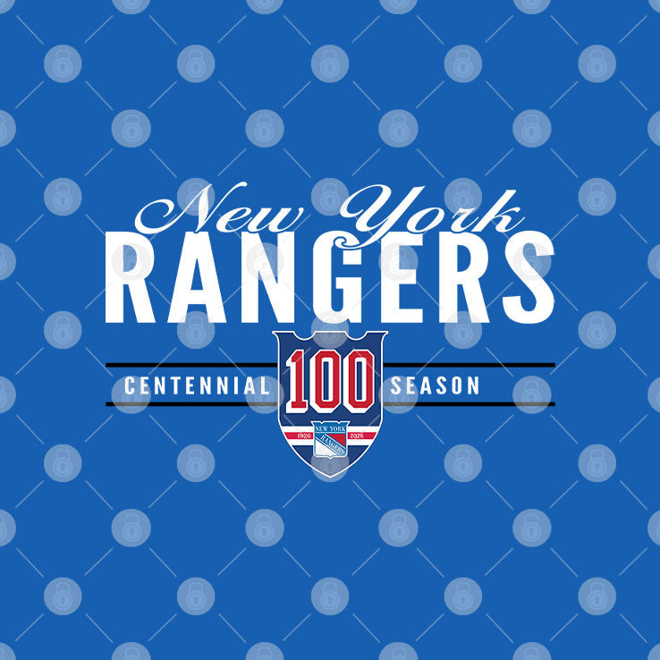 New York Rangers Centennial 100 Seasons T Shirt Unisex