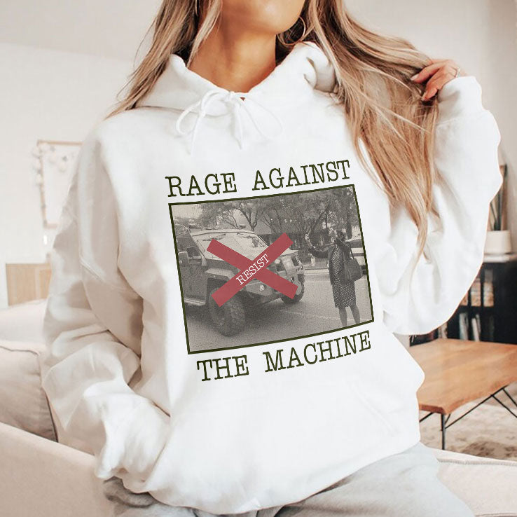New York Woman Resist Rage Against The Machine T Shirt Unisex
