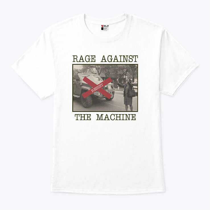 New York Woman Resist Rage Against The Machine T Shirt Unisex