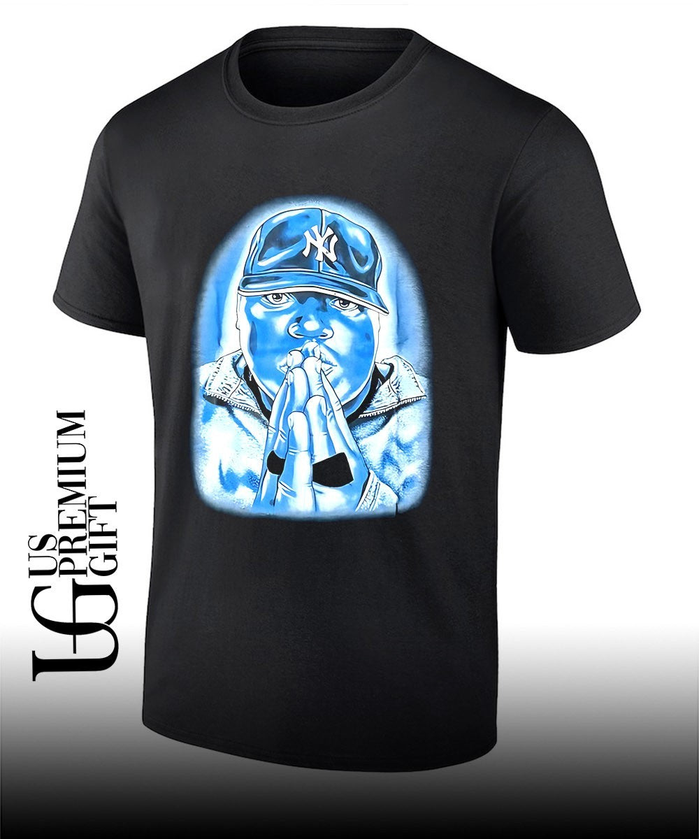 New York Yankees Rapper B.I.G clasping hands in prayer shirt Unisex