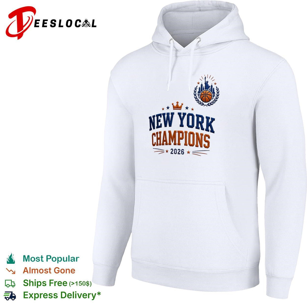 New York champions 2026 crown baseball shirt Unisex
