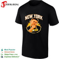 New York kid with chain B Dubs mascot graphic shirt Unisex
