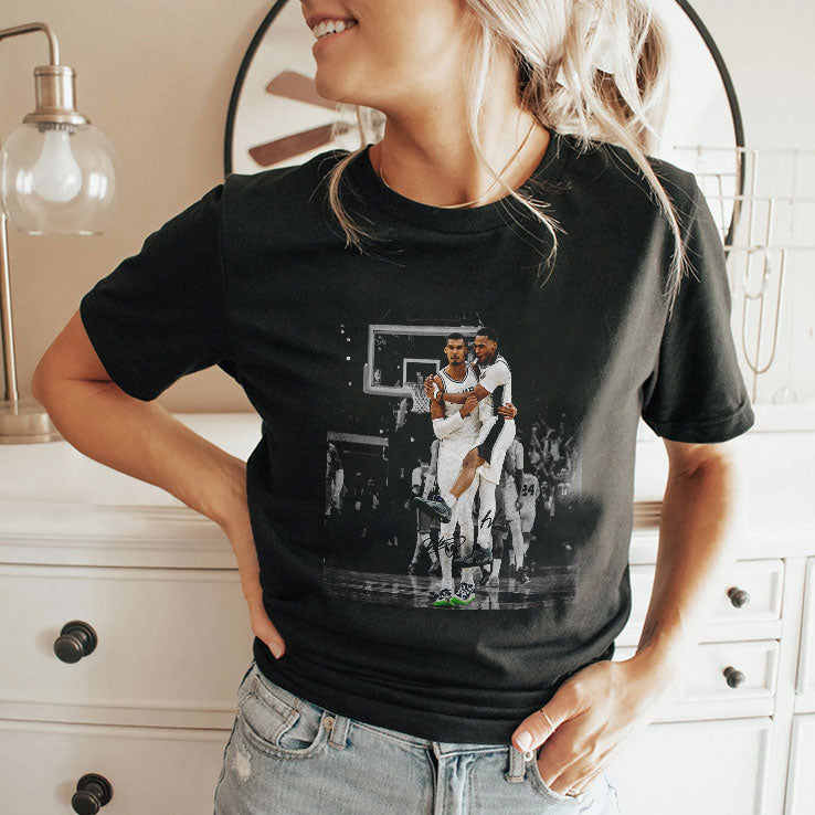 Next Gen Spurs Victor Wembanyama x Stephon Castle Shirt Unisex