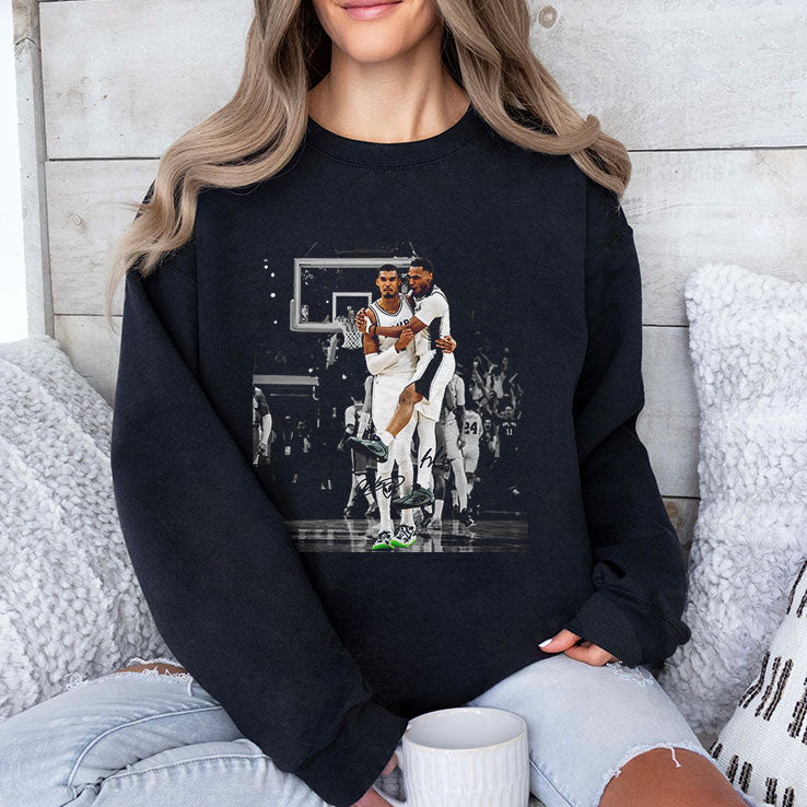 Next Gen Spurs Victor Wembanyama x Stephon Castle Shirt Unisex