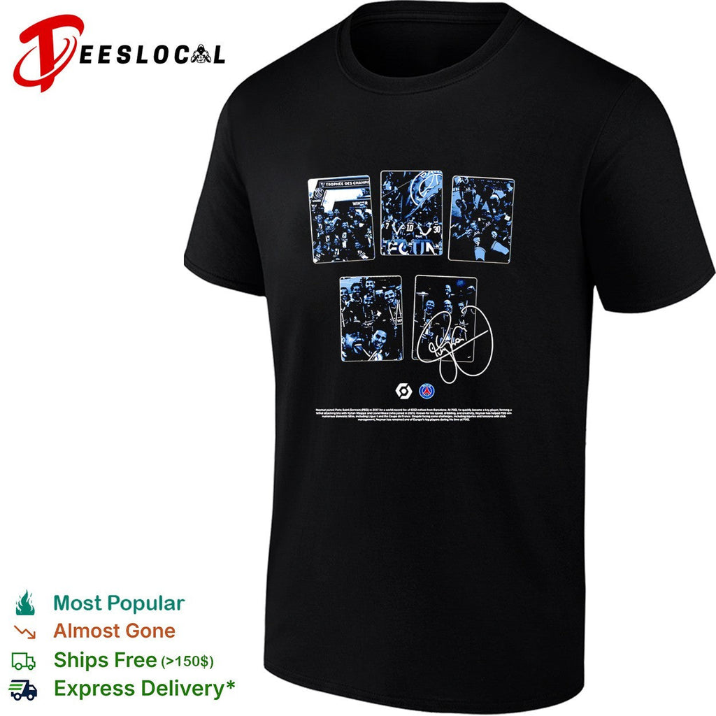 Neymar Paris Saint Germain signature shirt Unisex